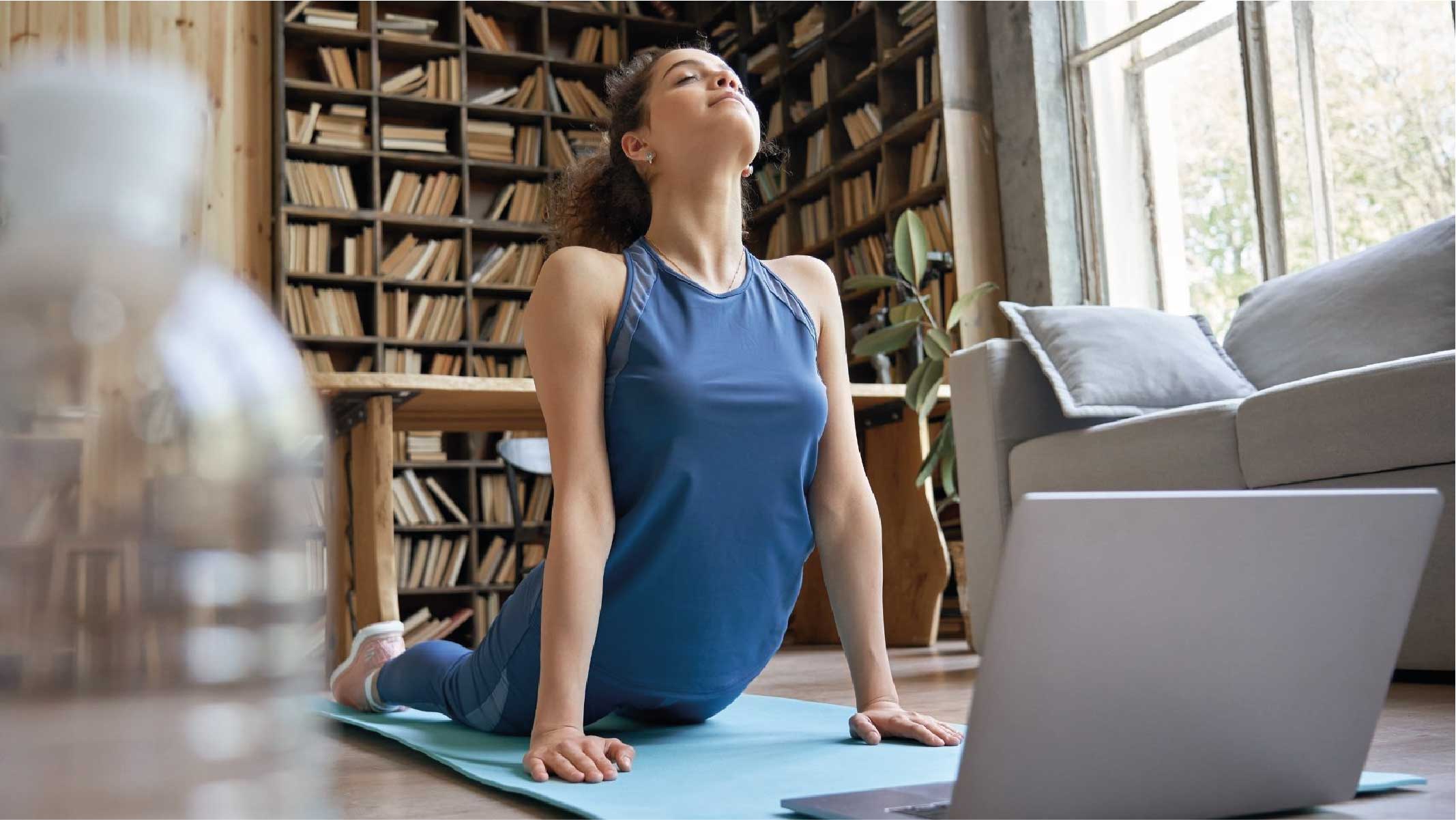 What are some tips for practicing Iyengar Yoga at home?