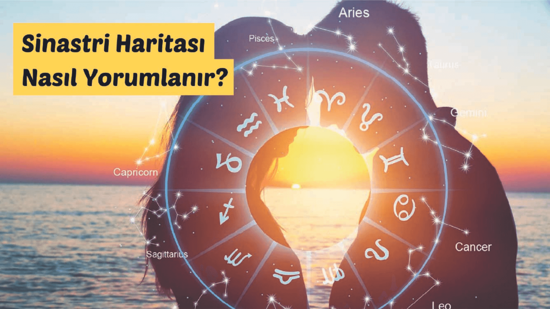 Sinastri haritası nasıl yorumlanır?