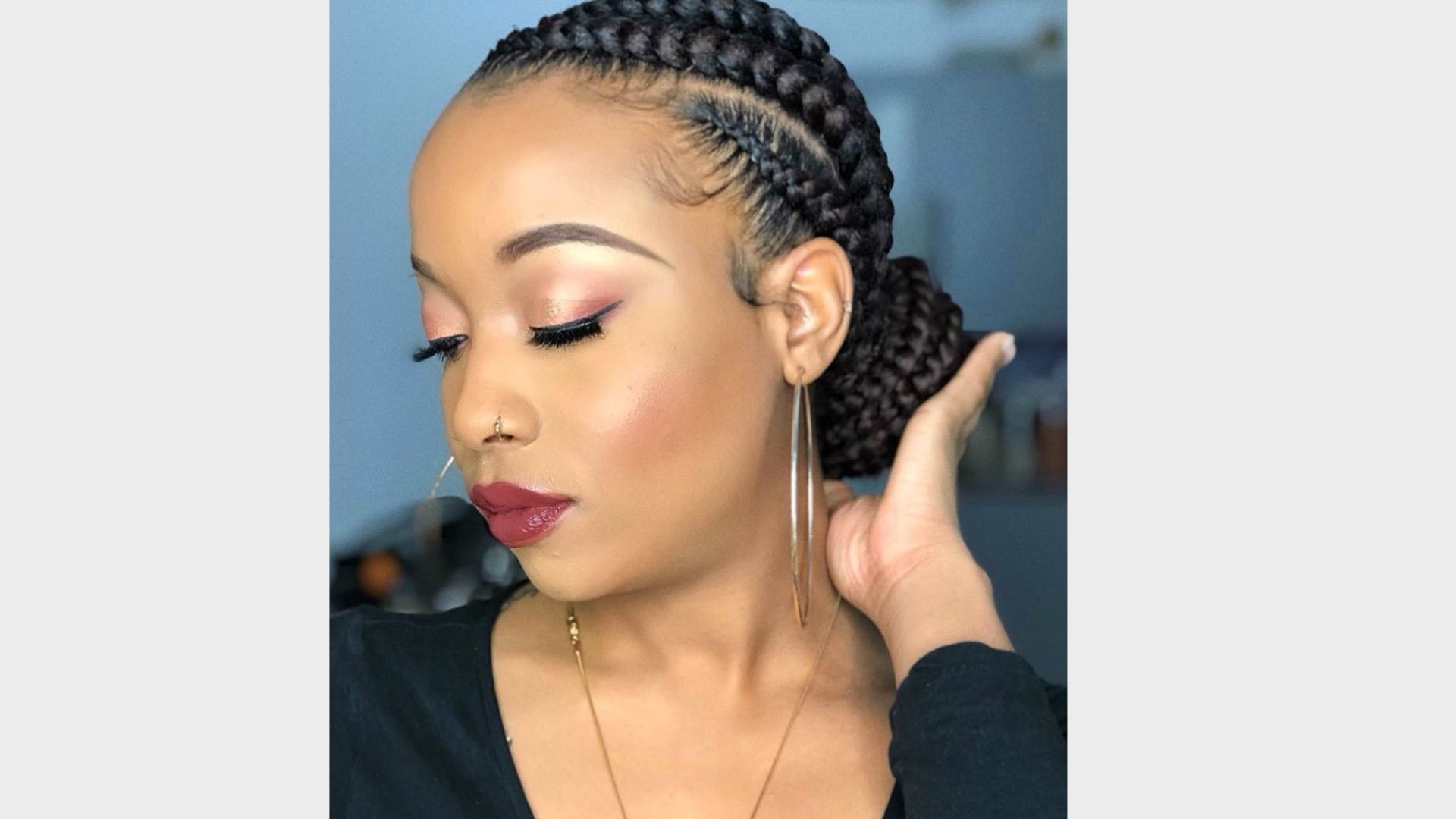 En Trend 35 Mısır Saç Örgüsü - Cornrow Saç Modelleri