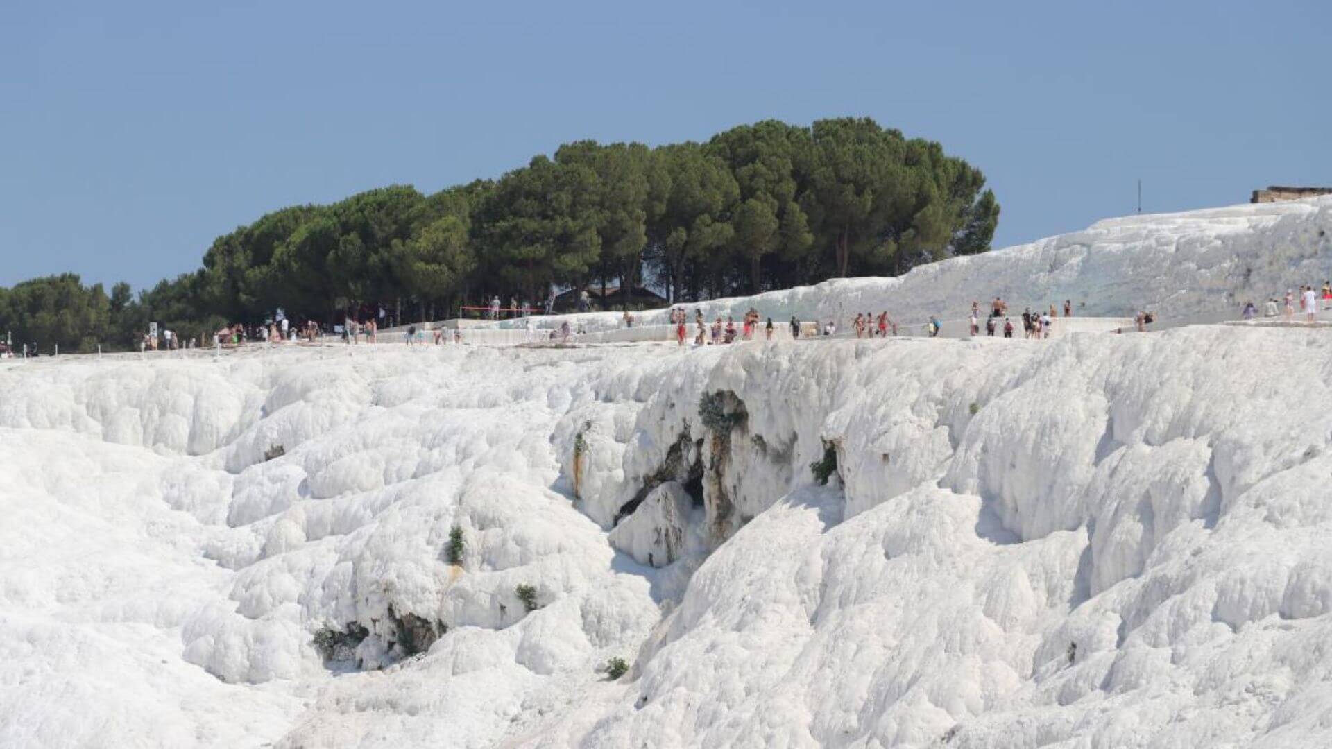 Pamukkale Travertenleri Ve Hierapolis