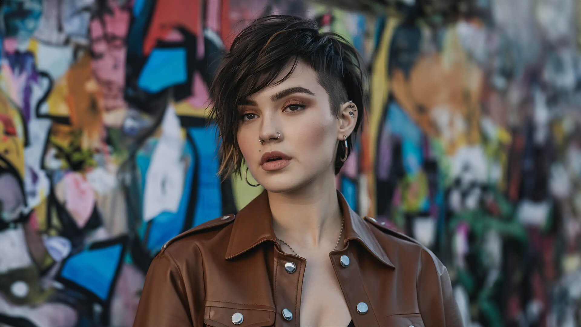 Asimetrik Pixie Saç Kesimleri