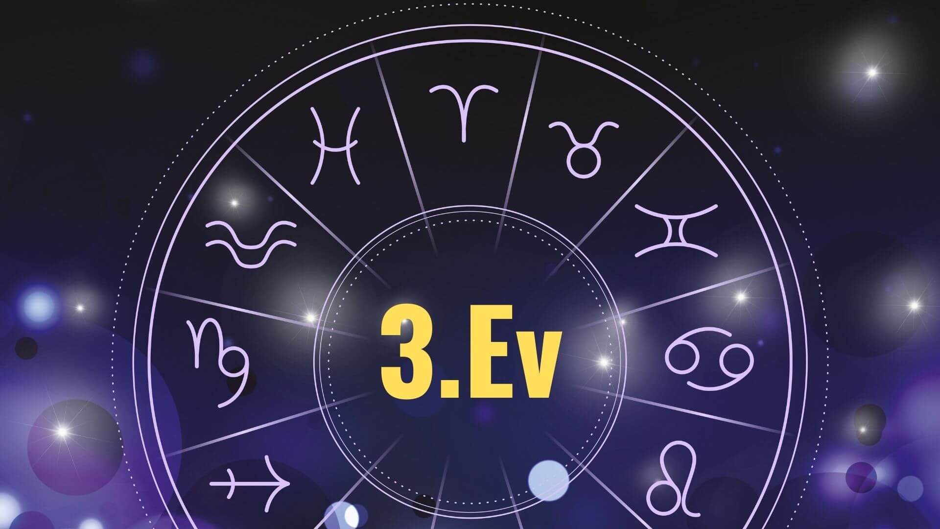 Doğum Haritası 3. Evde Ay