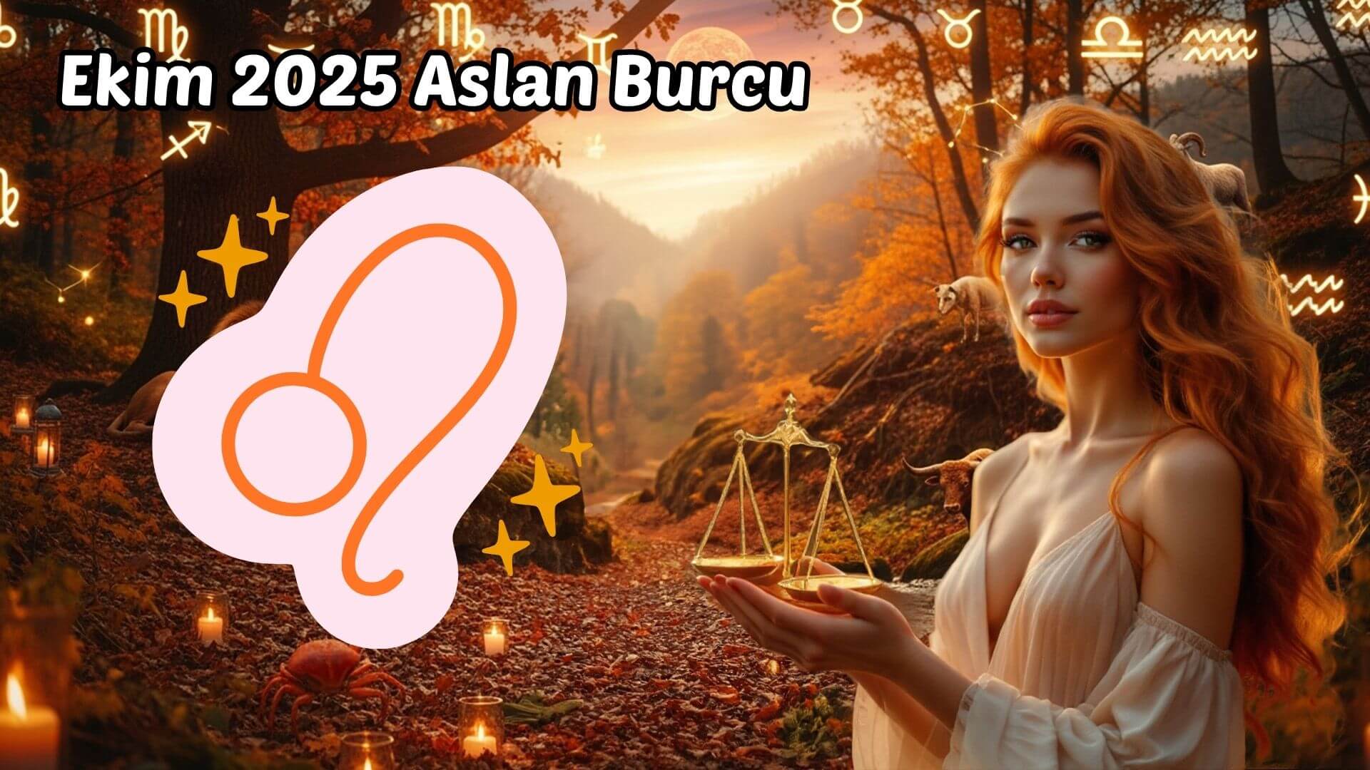 Ekim 2025 Aylık Burç Yorumları- Aslan Ve Yükselen Aslan