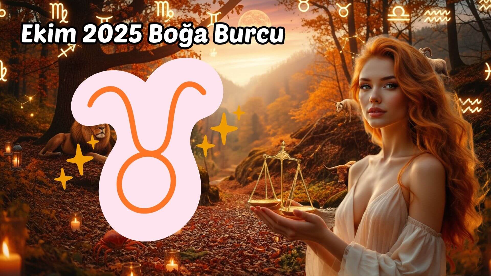 Ekim 2025 Aylık Burç Yorumları - Boğa ve Yükselen Boğa