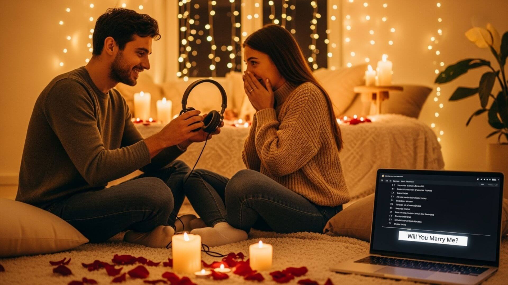 Yaratıcı Evlilik Teklifi Fikirleri 2025 – 15 Eşsiz ve Romantik Yöntem
