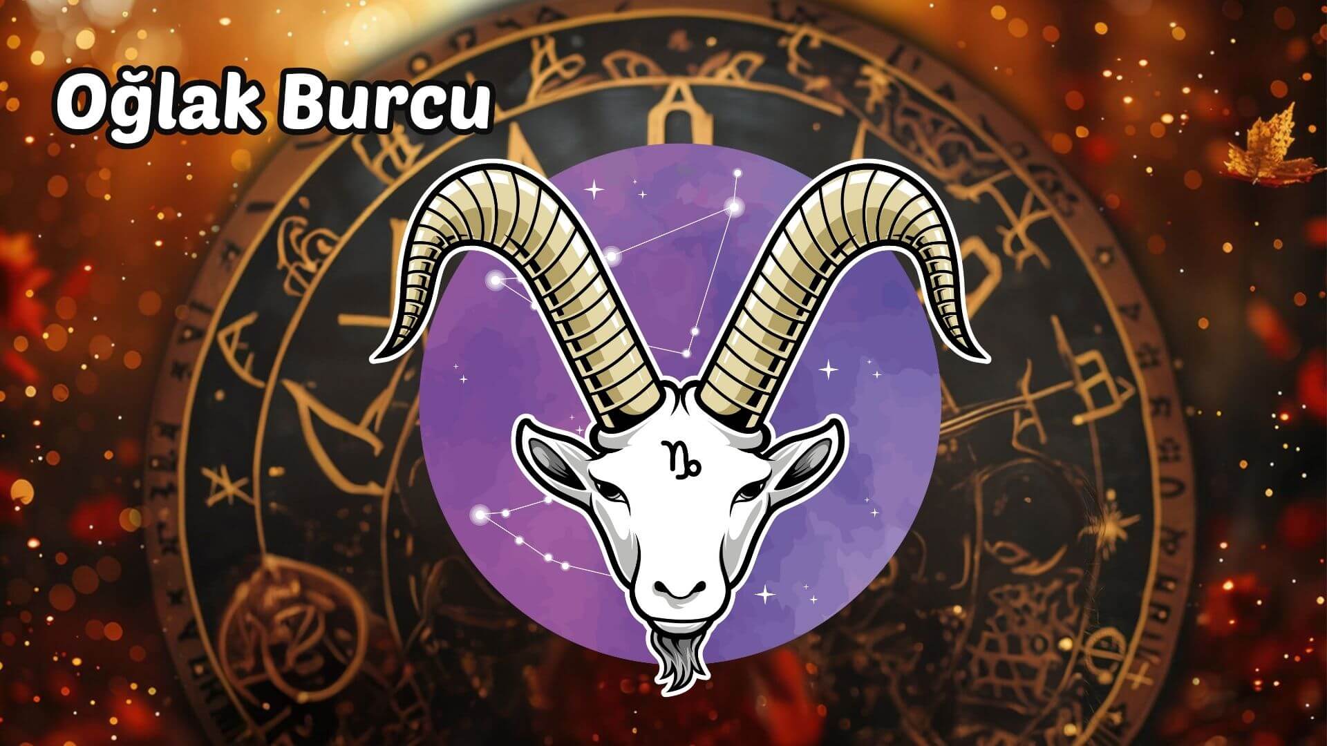 20 Ekim – 26 Ekim 2025 Haftalık Burç Yorumları - Oğlak Burcu