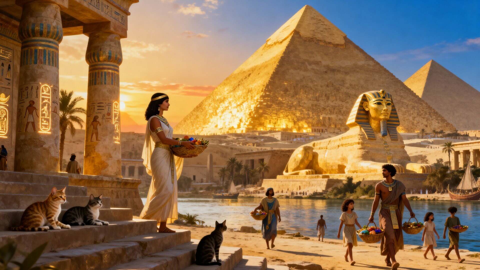 Antik Mısır, piramitleriyle, tanrılarıyla ve binlerce yıl öncesine uzanan kültürel mirasıyla hâlâ gizemini koruyor.