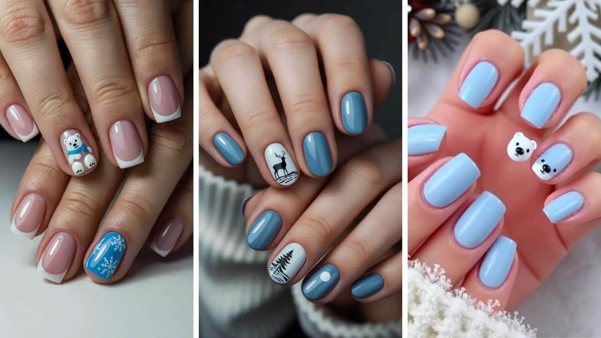 Minimalist Yılbaşı Tırnakları