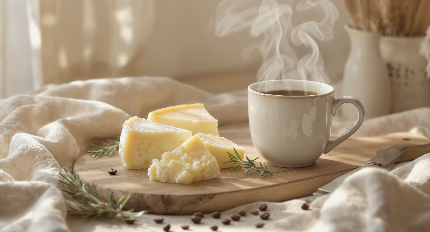 Tıpkı şarap veya bira ile peynir eşleşmesinde olduğu gibi, kahve ve peynir de birbirini tamamlar ve öne çıkarır.