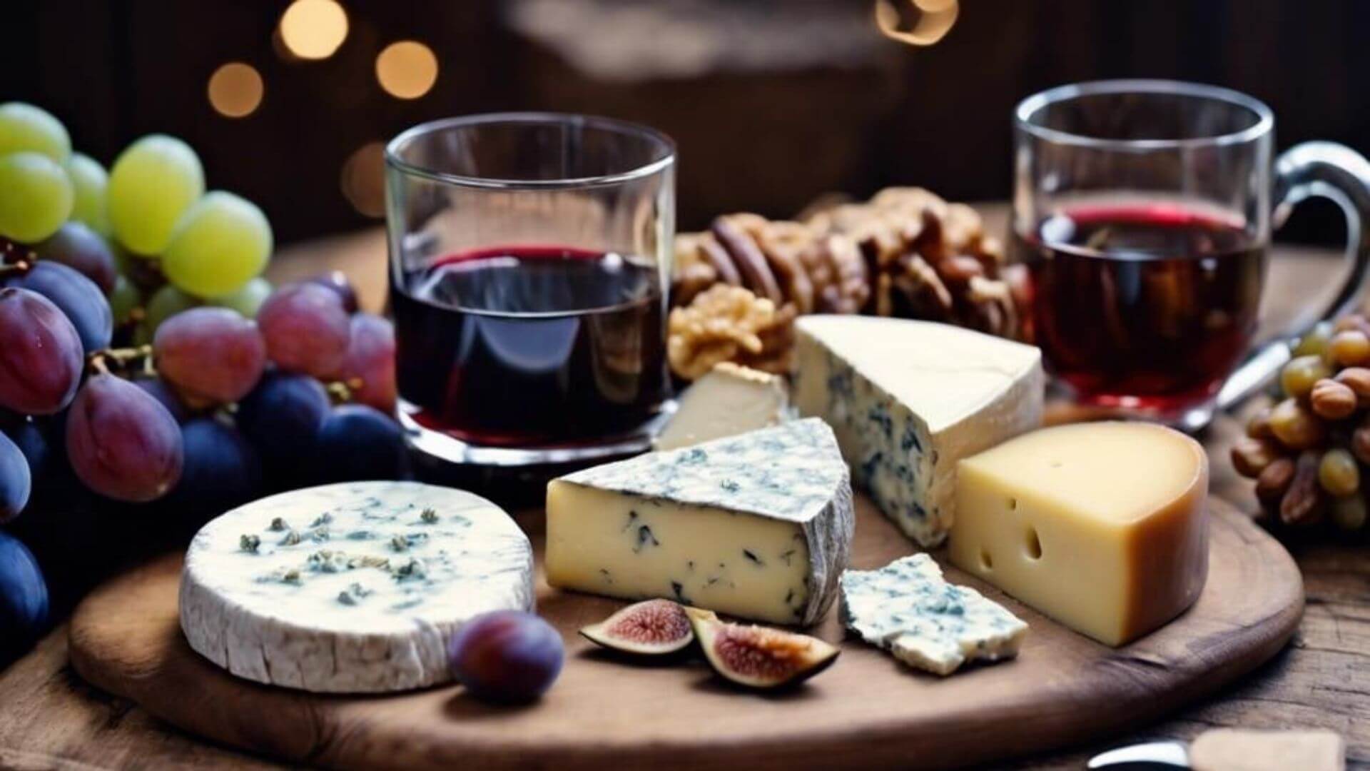 Sıcak şarabı peynir tabağı ile servis edilebilir.