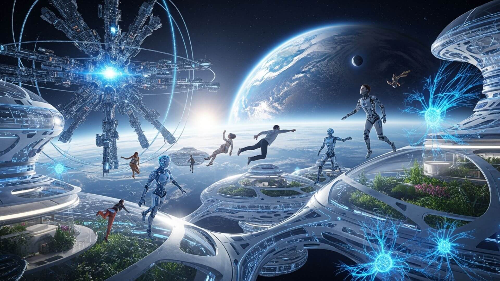 Jeff Bezos 2045 Uzay Vizyonu - Milyonlar Uzayda Yaşayacak