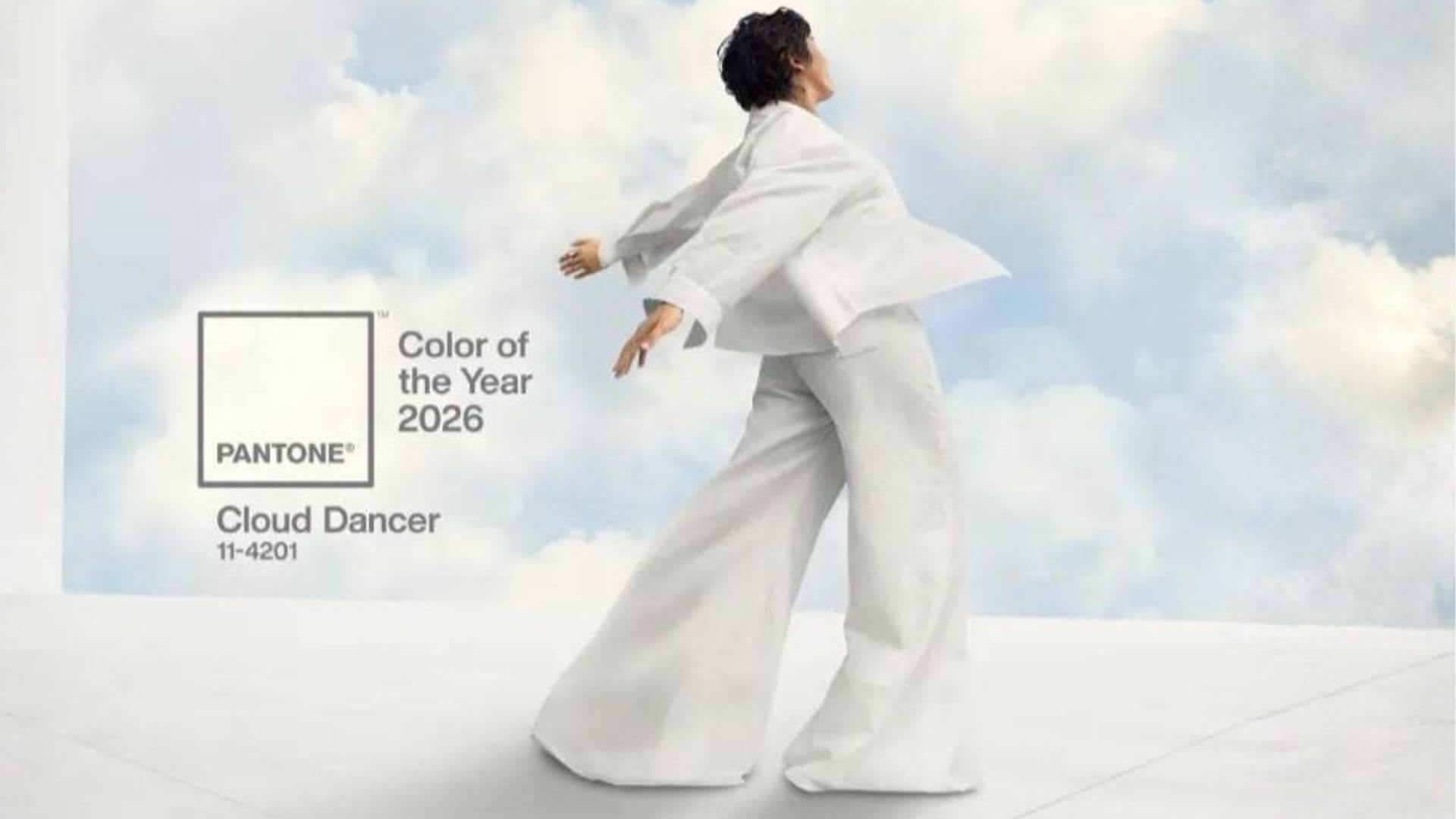 2026 Pantone Rengi Cloud Dancer