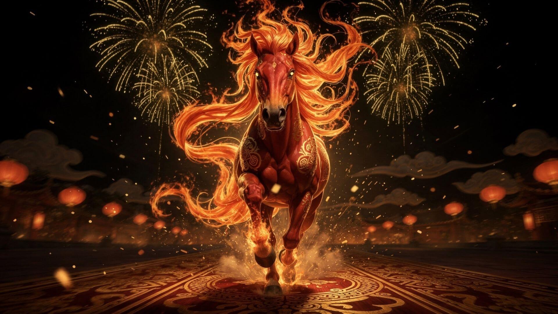 2026 Ateş Atı Çin Yeni Yılı 