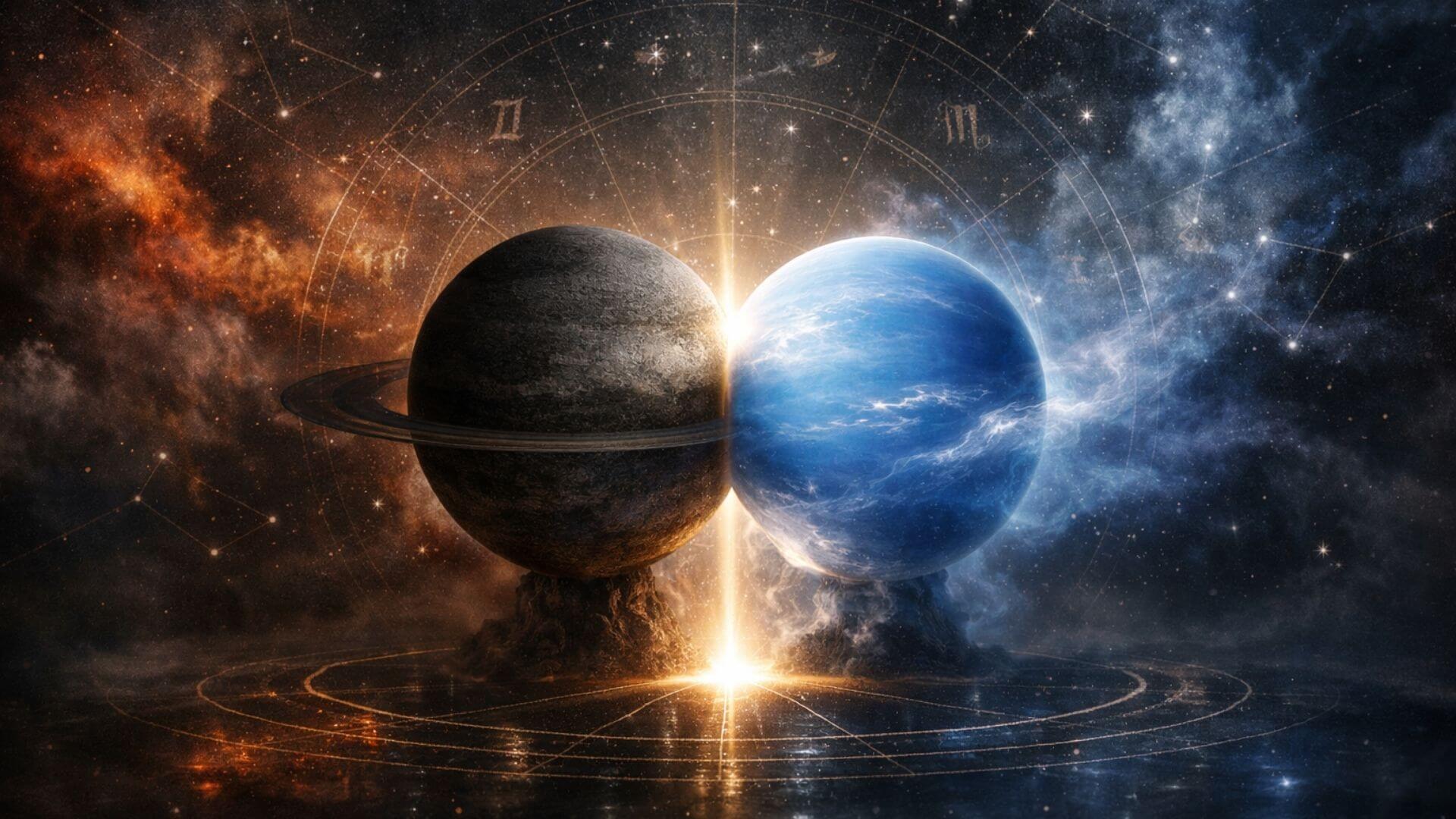 Satürn ve Neptün Kavuşumu 0° Koç Burcunda Tarihi Buluşma