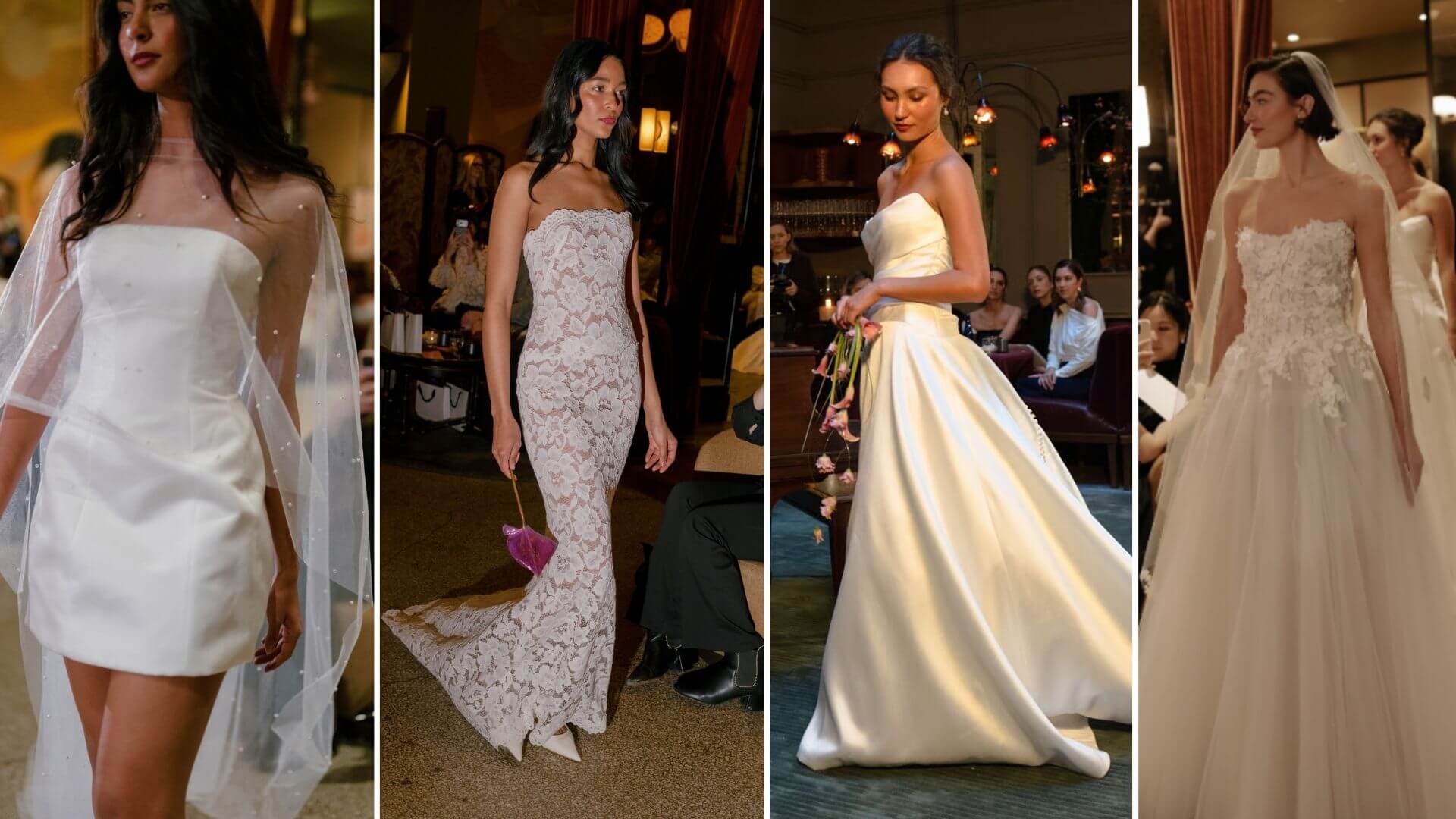 New York Bridal Fashion Week 2026 Gelinlik Trendleri: Podyumdan Seçilen En İyi Koleksiyonlar