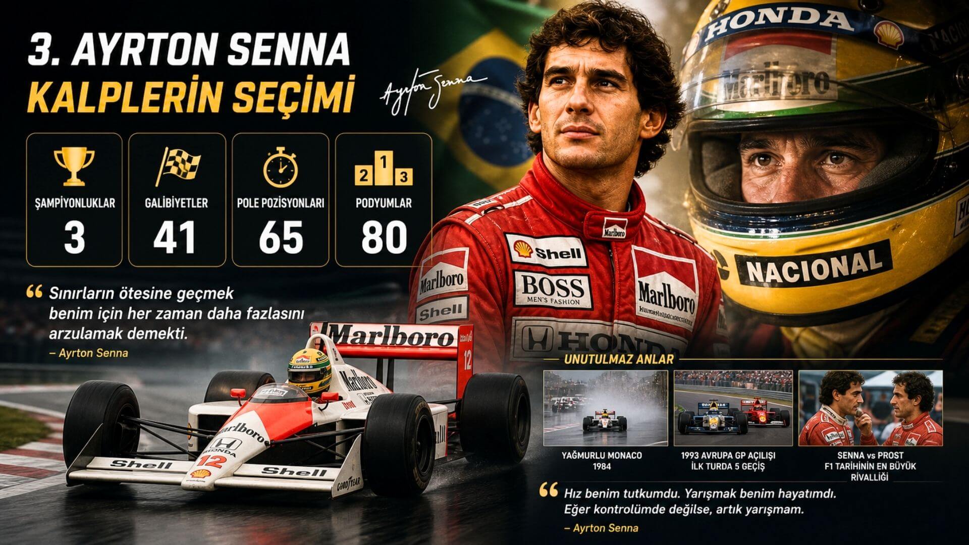 F1 Tarihinin En İyi Sürücüleri