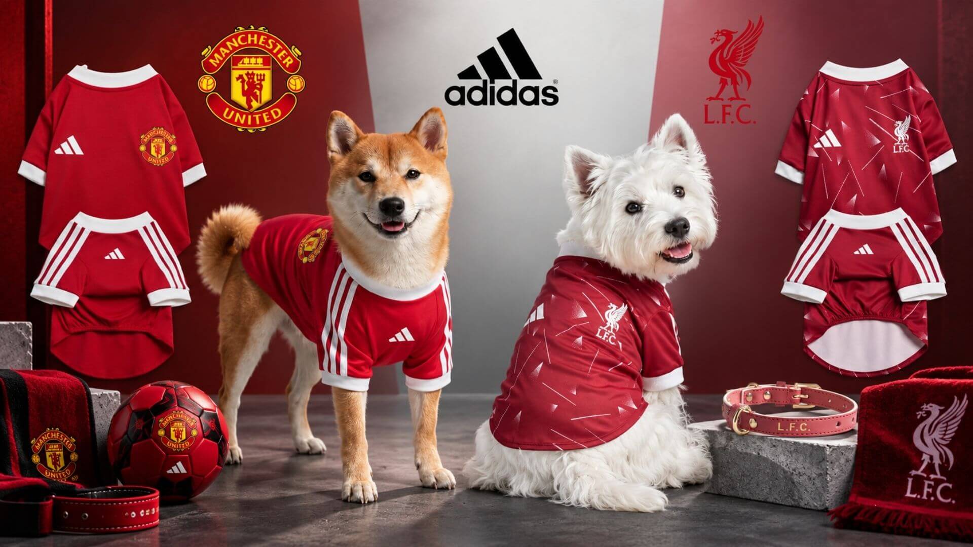 Adidas Evcil Hayvanlar İçin Forma Koleksiyonu