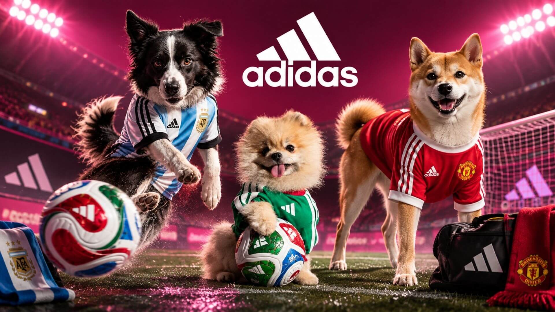 Adidas Evcil Hayvanlar İçin Forma Koleksiyonu